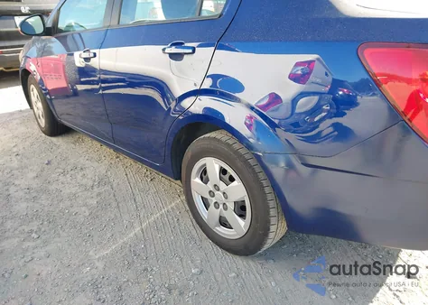 2013 Chevrolet Sonic Ls Auto из США, поврежденный, VIN 1G1JA5SH7D4157257